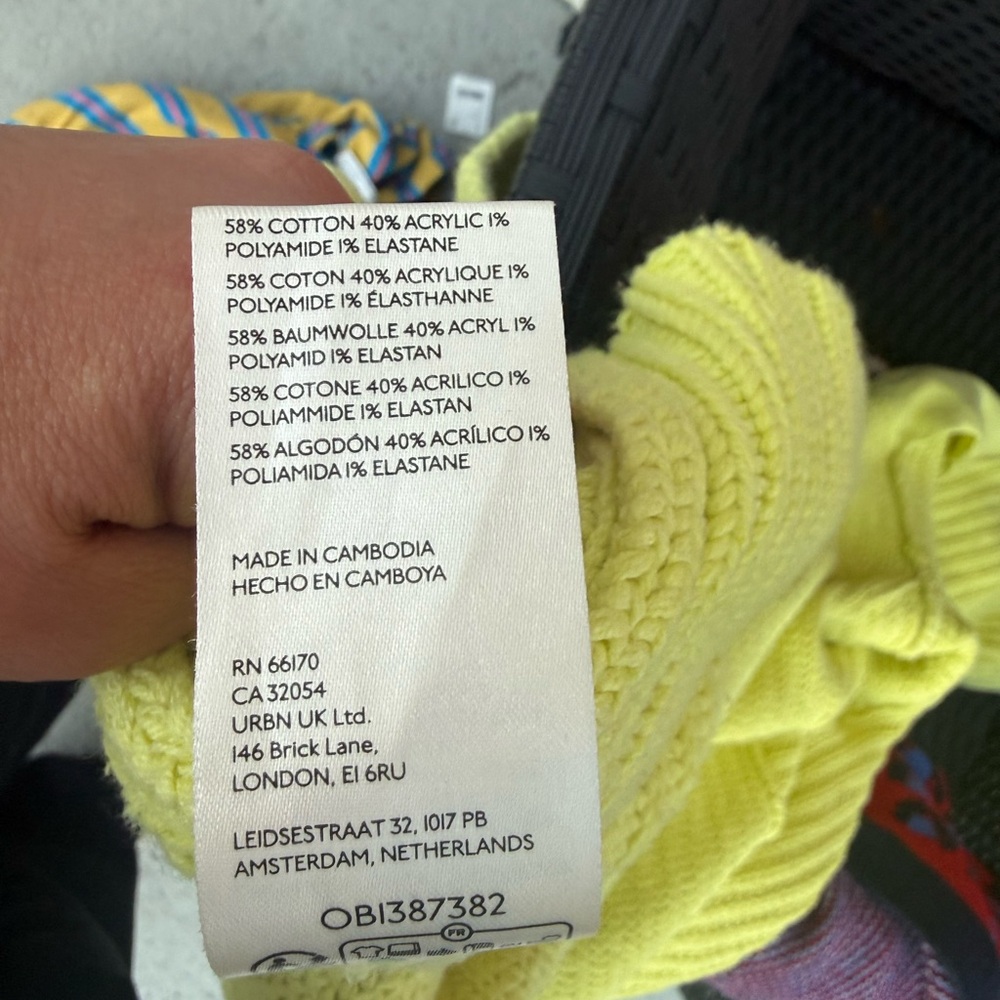 FREE PEOPLE Swim Too Deep Cardigan Size XL - Picture 10 of 11